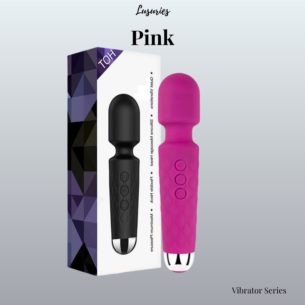Lusuries | Intense AV Wand Vibrator | 20 Patterns for Powerful Stimulation