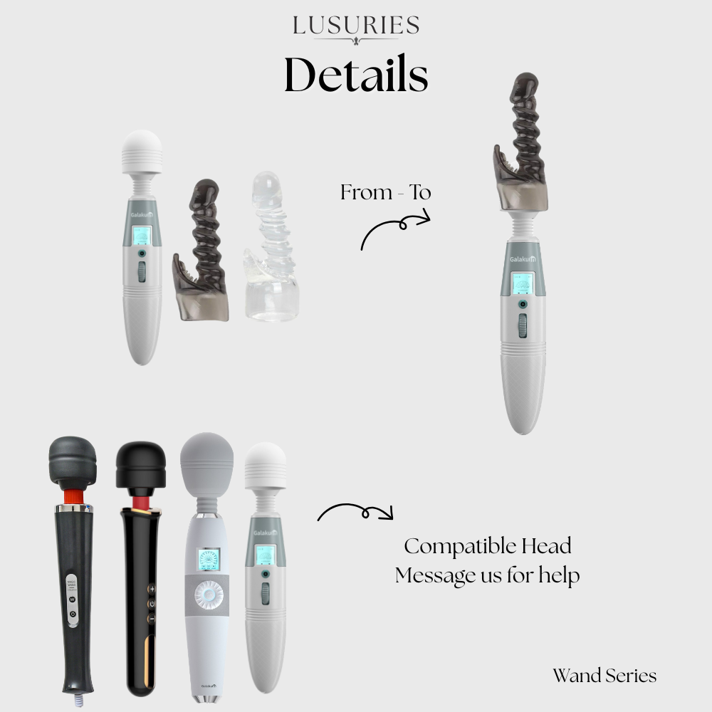 LUSURIES | Wand Series | AV Head Attachment