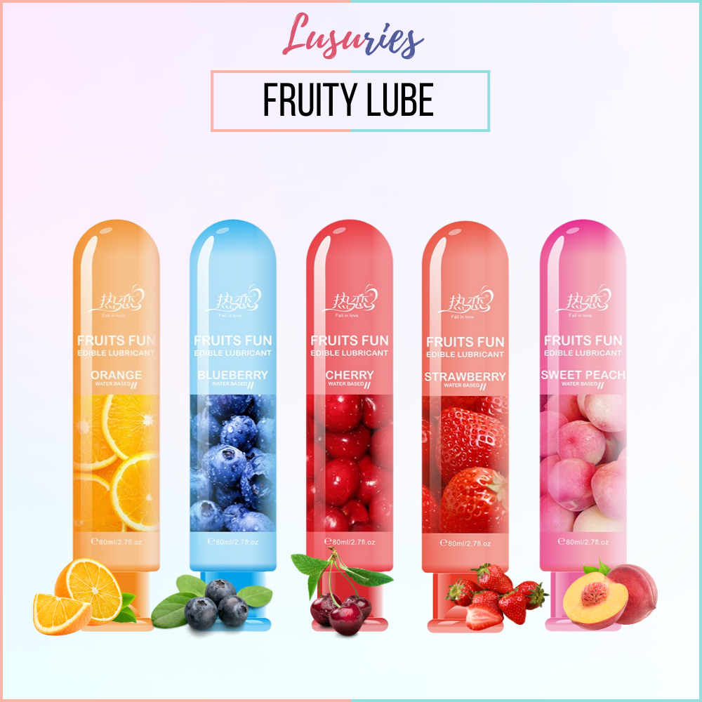 FALLINLOVE / 热恋 - Lubricant - Fruits Fun Lubricant - 80ml