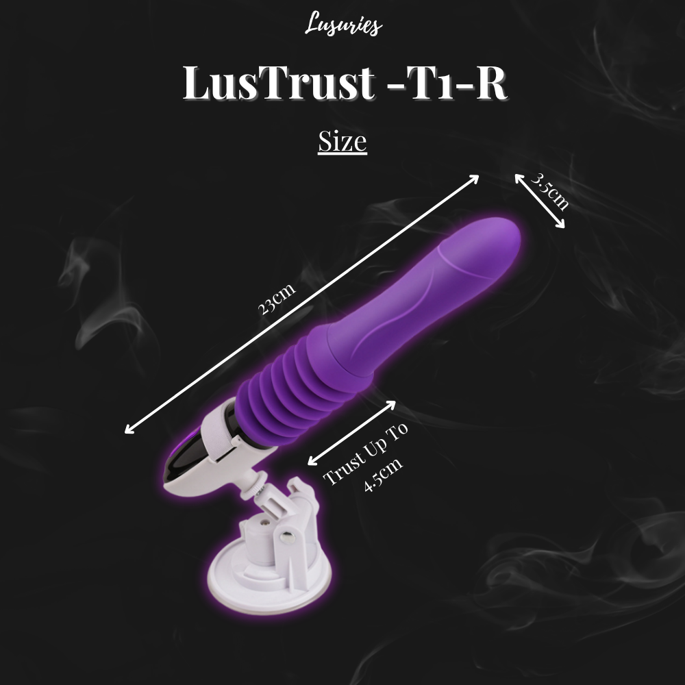 Lusuries LusTrust Auto Sex Machine – Remote Control, Strong Suction & Vibration, Low Noise, G-Spot Stimulator Man Woman