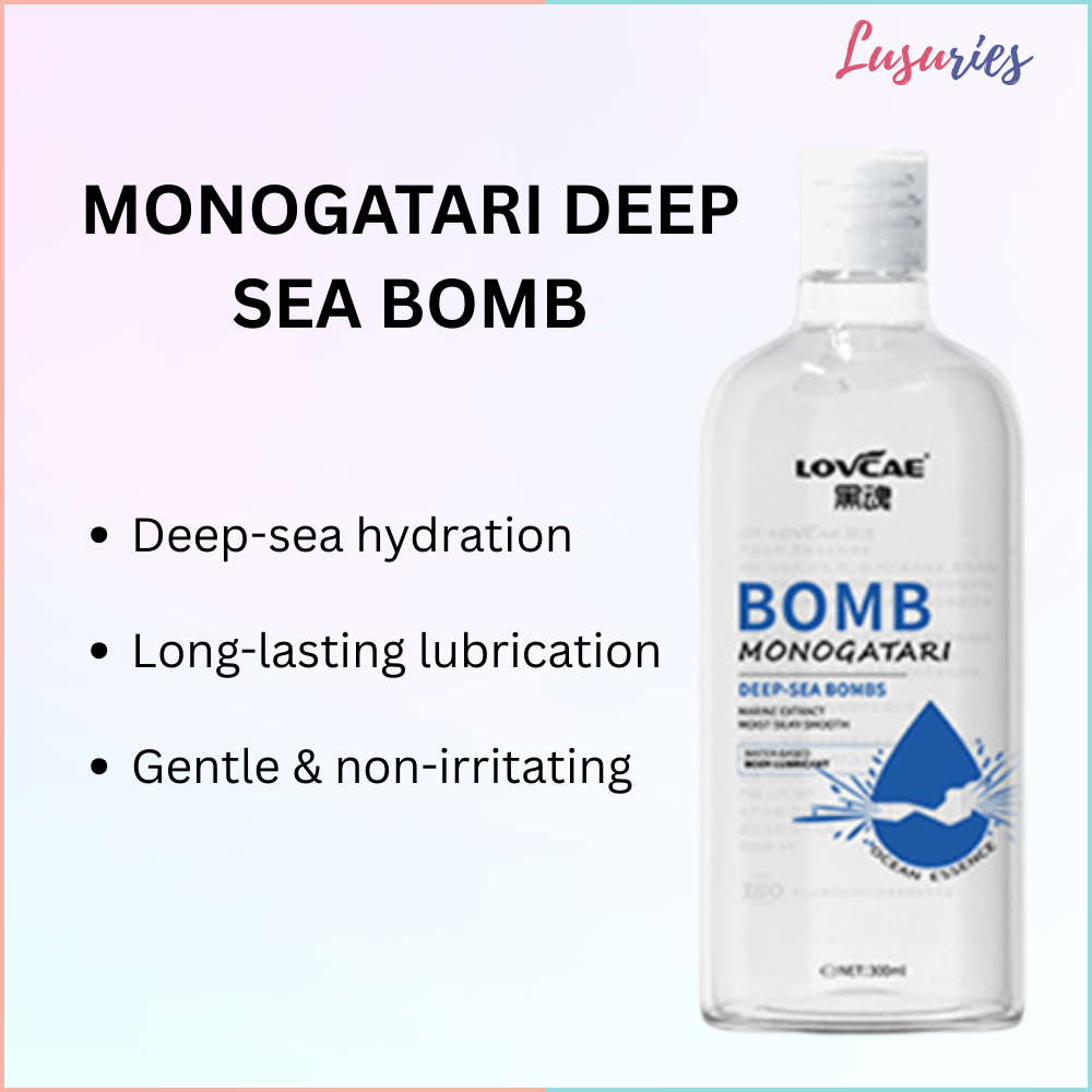 LUSURIES - MONOGATARI Deep Sea Bomb Personal Sex Foam Lubricant For Couple Gay - 300ml