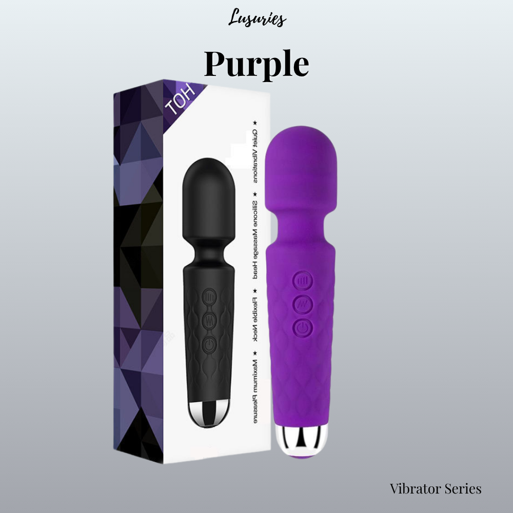 Lusuries | Intense AV Wand Vibrator | 20 Patterns for Powerful Stimulation