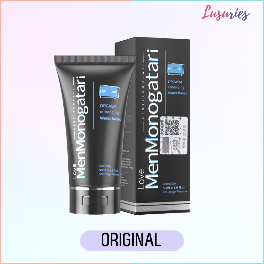 LUSURIES - MenMonogatari Smooth Personal Body Lubricant - Sex Lubricant Water Based - Cherry , Peach , Strawberry - 200ml