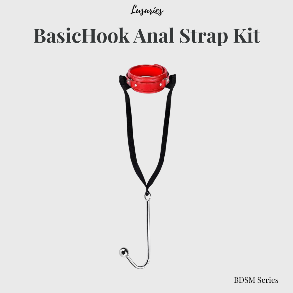 Lusuries Elite Pro 5-in-1 Restraint Set – Full Body Command System with Mouth Gag & Anal Hook