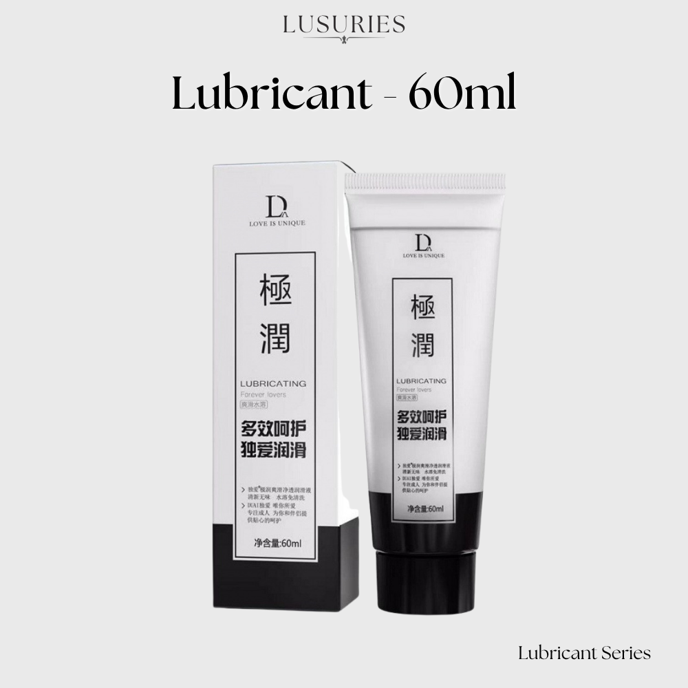 LUSURIES | Lubricant Series | Long-Lasting Personal Lubricant Gel – Smooth & Comfortable Intimate Lube (60ml / 20ml / 8ml)