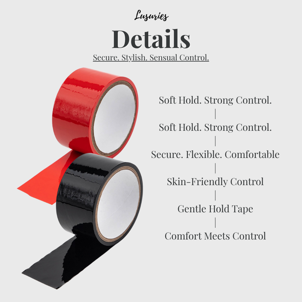 Premium Bondage Tape – No Glue, No Mess Restraint Play