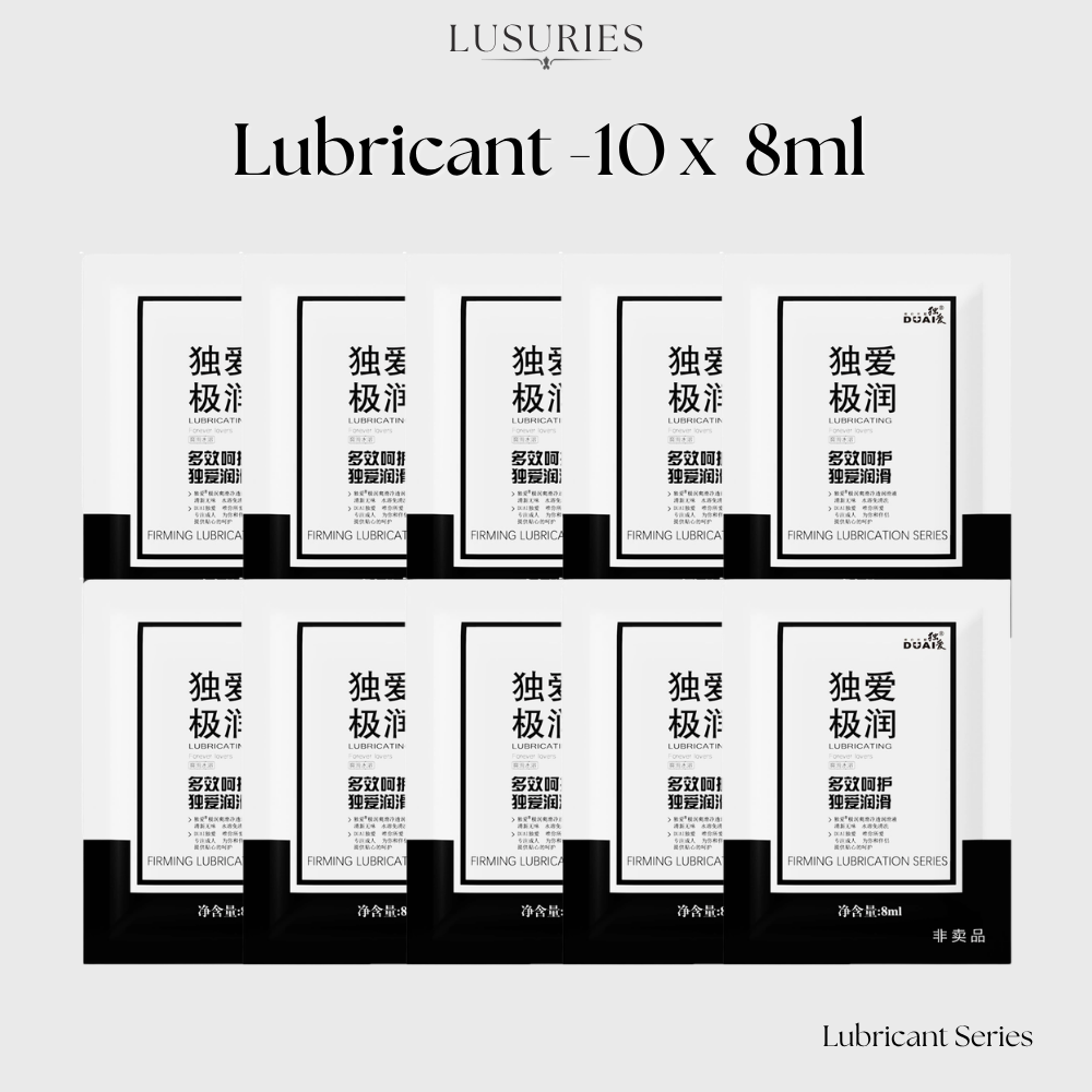 LUSURIES | Lubricant Series | Long-Lasting Personal Lubricant Gel – Smooth & Comfortable Intimate Lube (60ml / 20ml / 8ml)