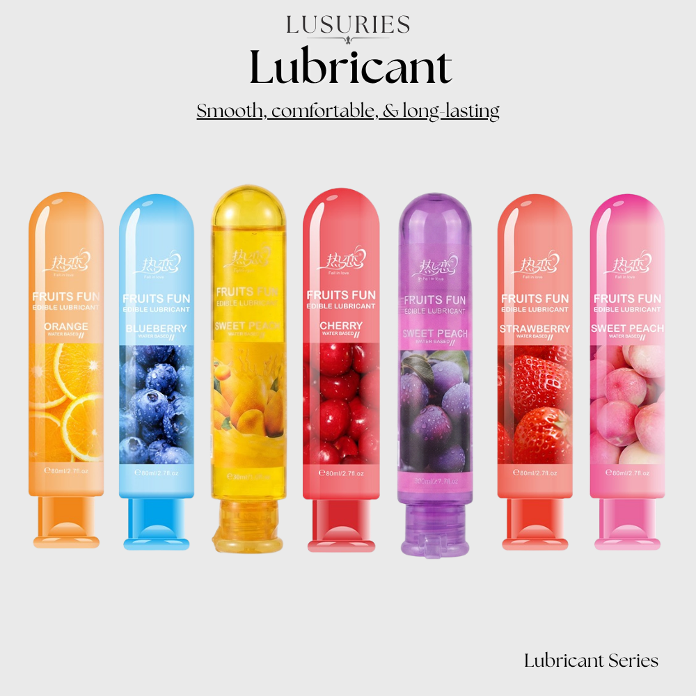 LUSURIES | Lubricant Series | FALLINLOVE - Fruits Fun Lubricant - 80ml