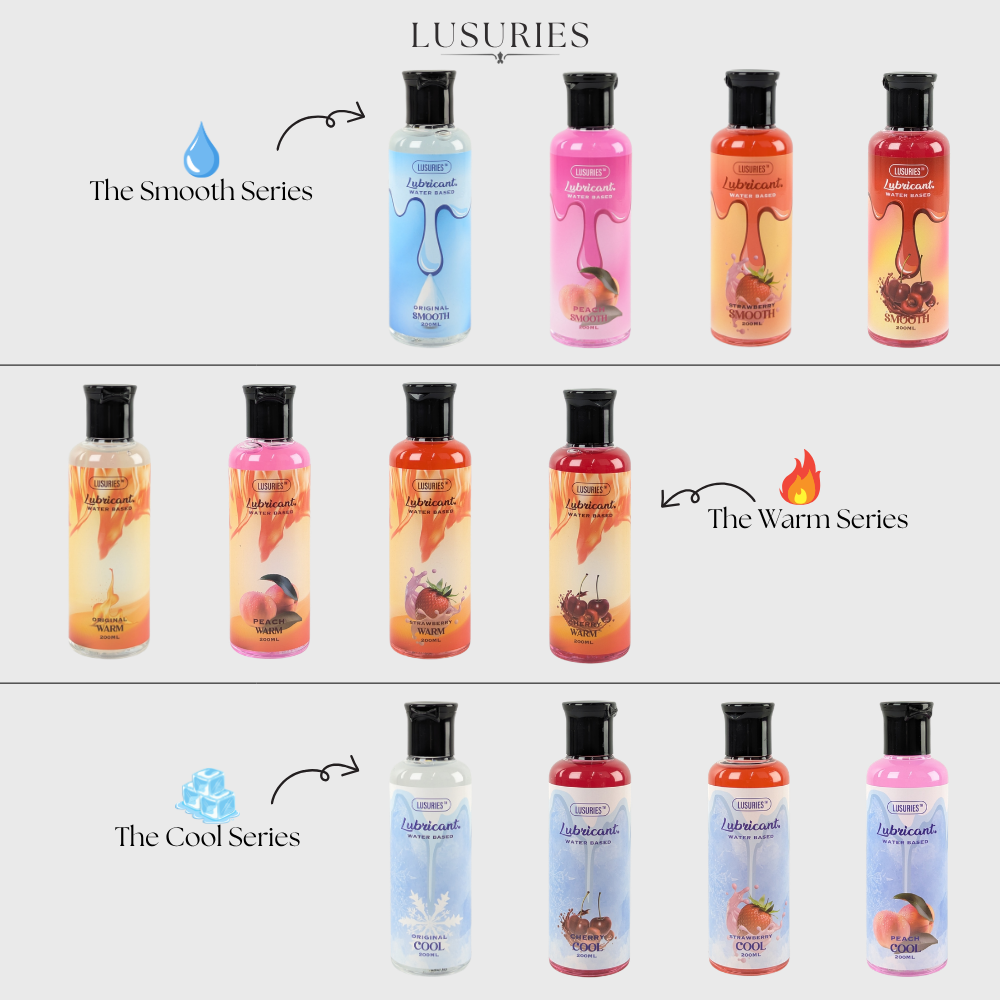 LUSURIES - Lubricant - The Only Fruits Flavors & Sensation Sex Lubricant - 200ml