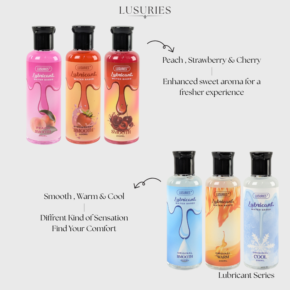 LUSURIES - Lubricant - The Only Fruits Flavors & Sensation Sex Lubricant - 200ml