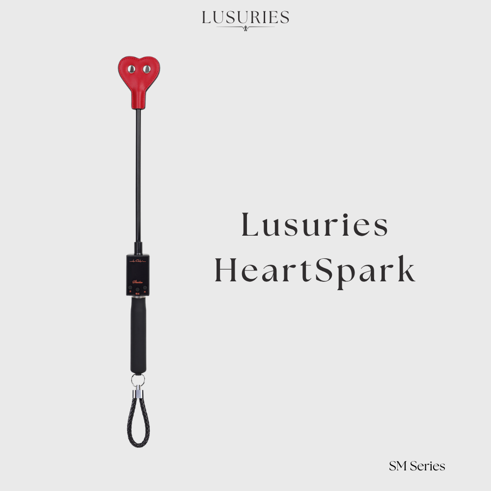 LUSURIES | SM Series |  Pulse Sensation BDSM Electric Shock Whip | Adjustable Pulse Stimulation Adult Sex Toy for Couples & Solo (Long / Short)