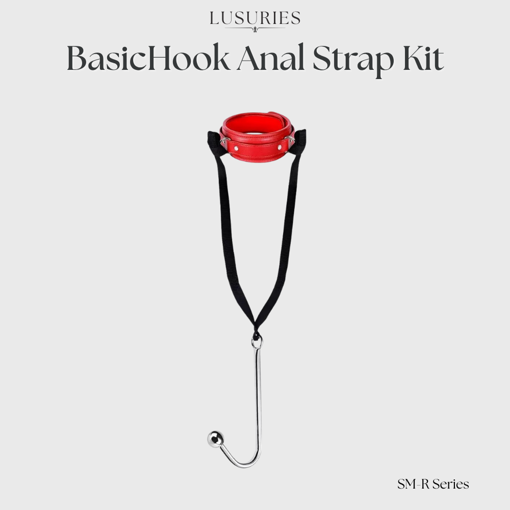 LUSURIES | BDSM Restrain Series | Elite Pro 5-in-1 Restraint Set – Full Body Command System with Mouth Gag & Anal Hook