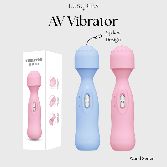 LUSURIES | Wand Series | AV Vibrator - Battery Operate - 2 Speed Mode - Assorted Color